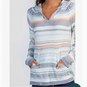 Faherty Mesa Sweater Poncho